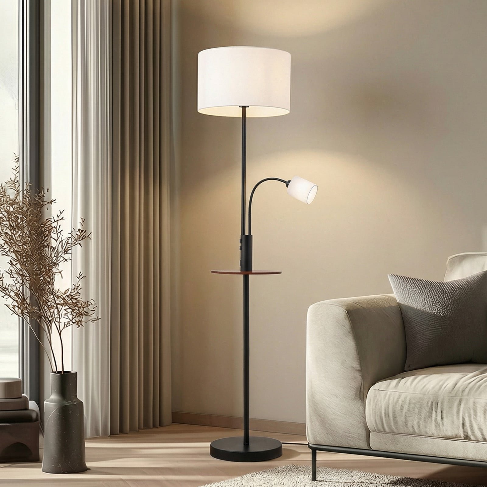 Aovan Lattiavalaisin USB Black