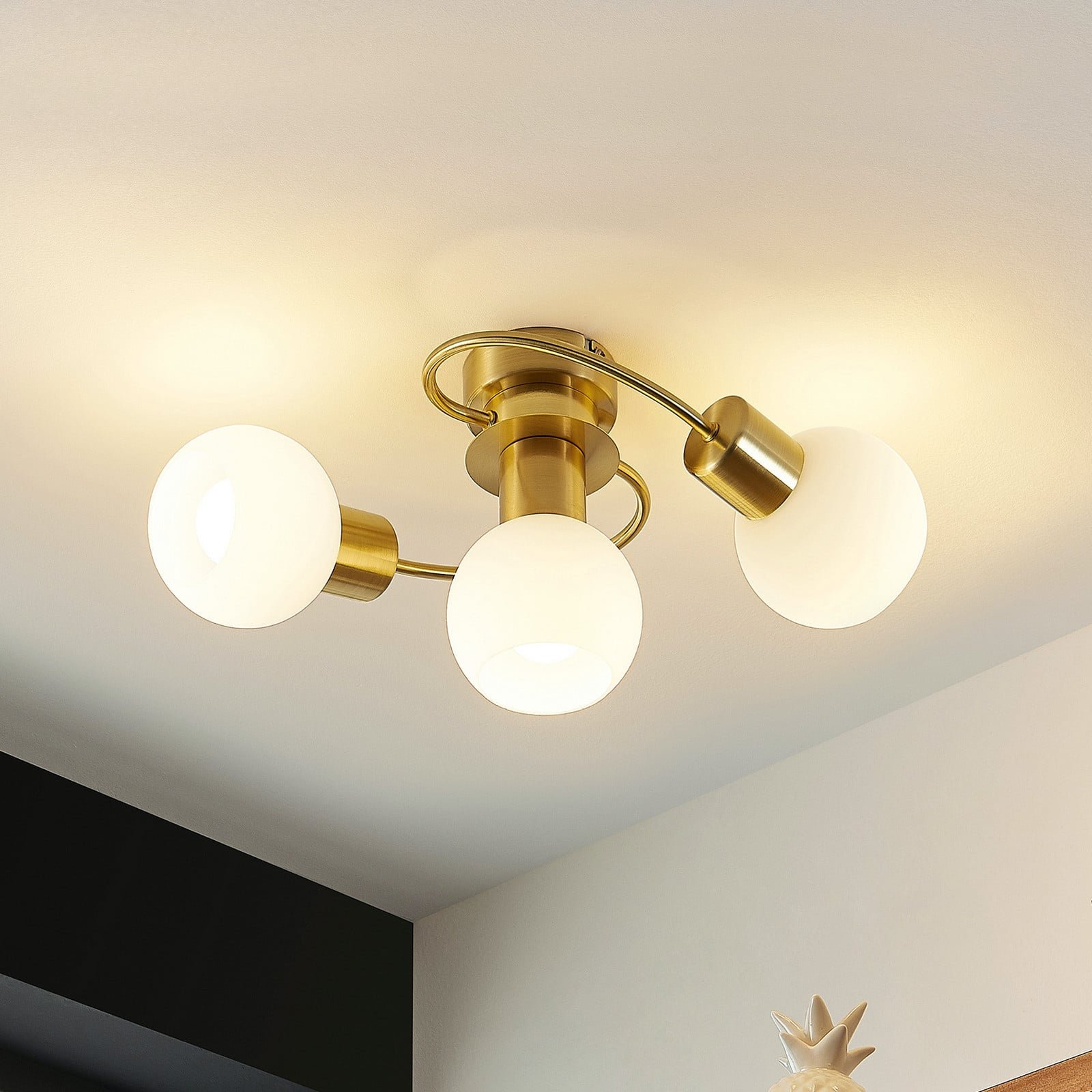 Ciala 3 Kattovalaisin Brass/Opal