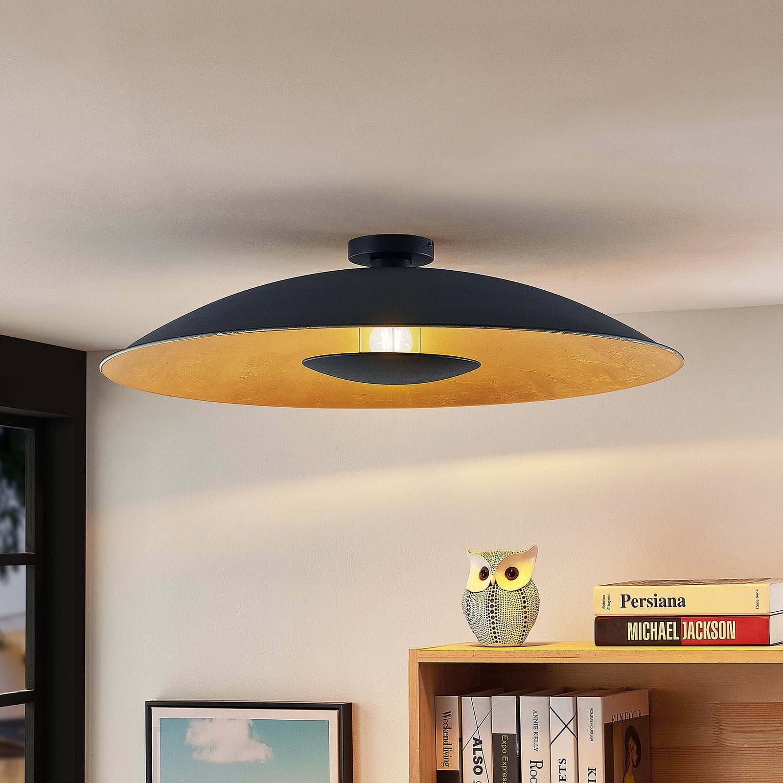 Narisara Kattovalaisin Ø80 Black/Gold