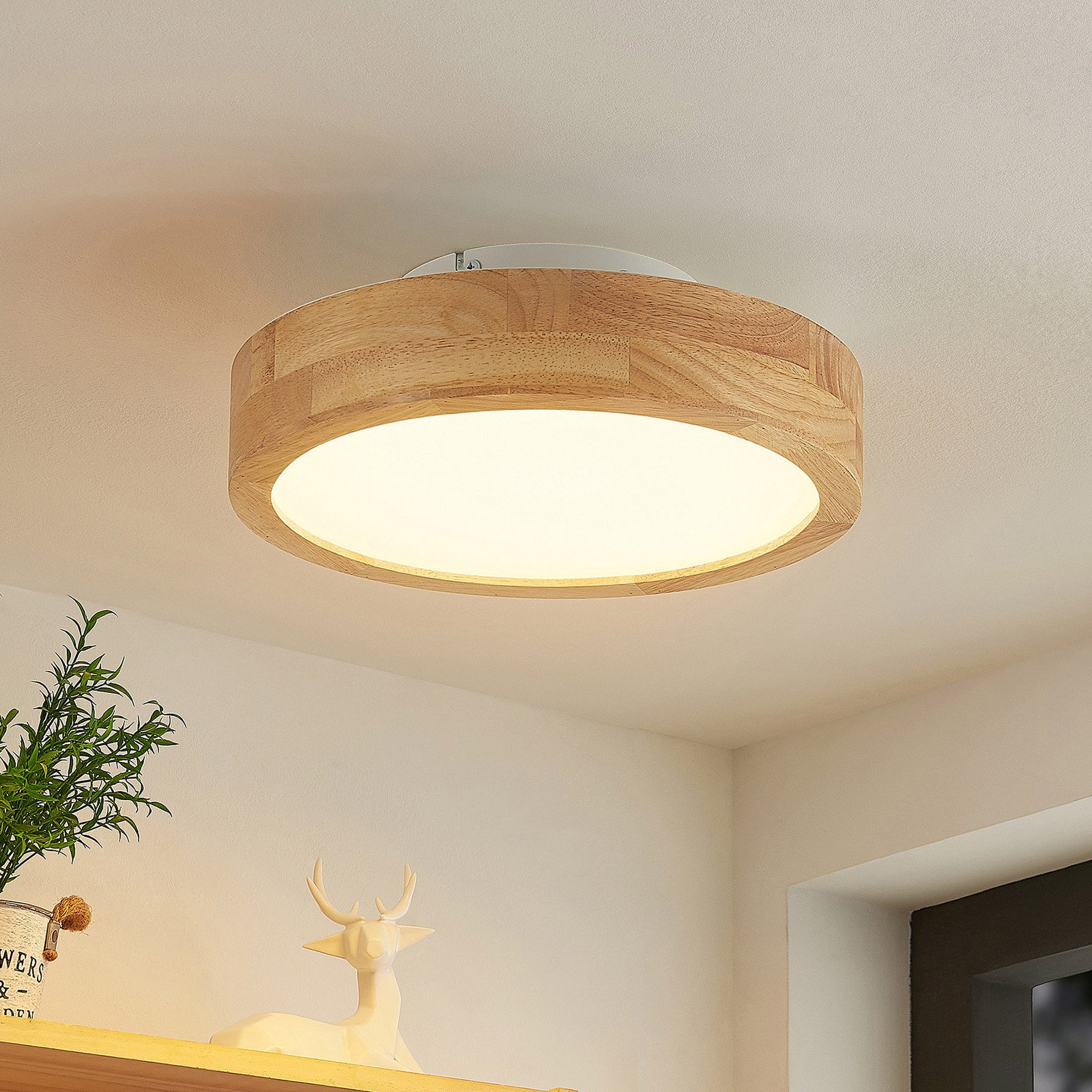 Lanira LED Kattovalaisin Ø30 Oak