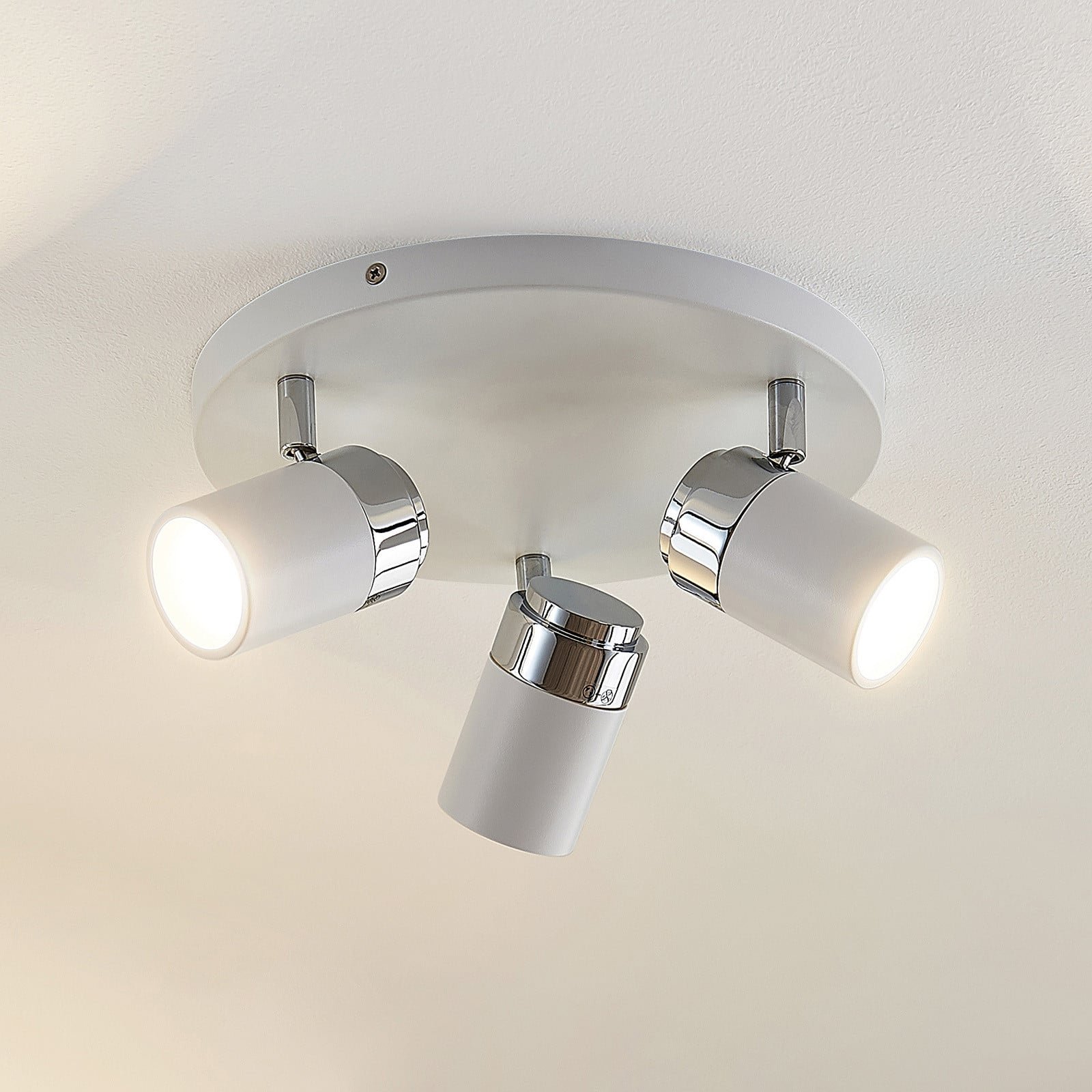 Kardo 3 Kattovalaisin White/Chrome