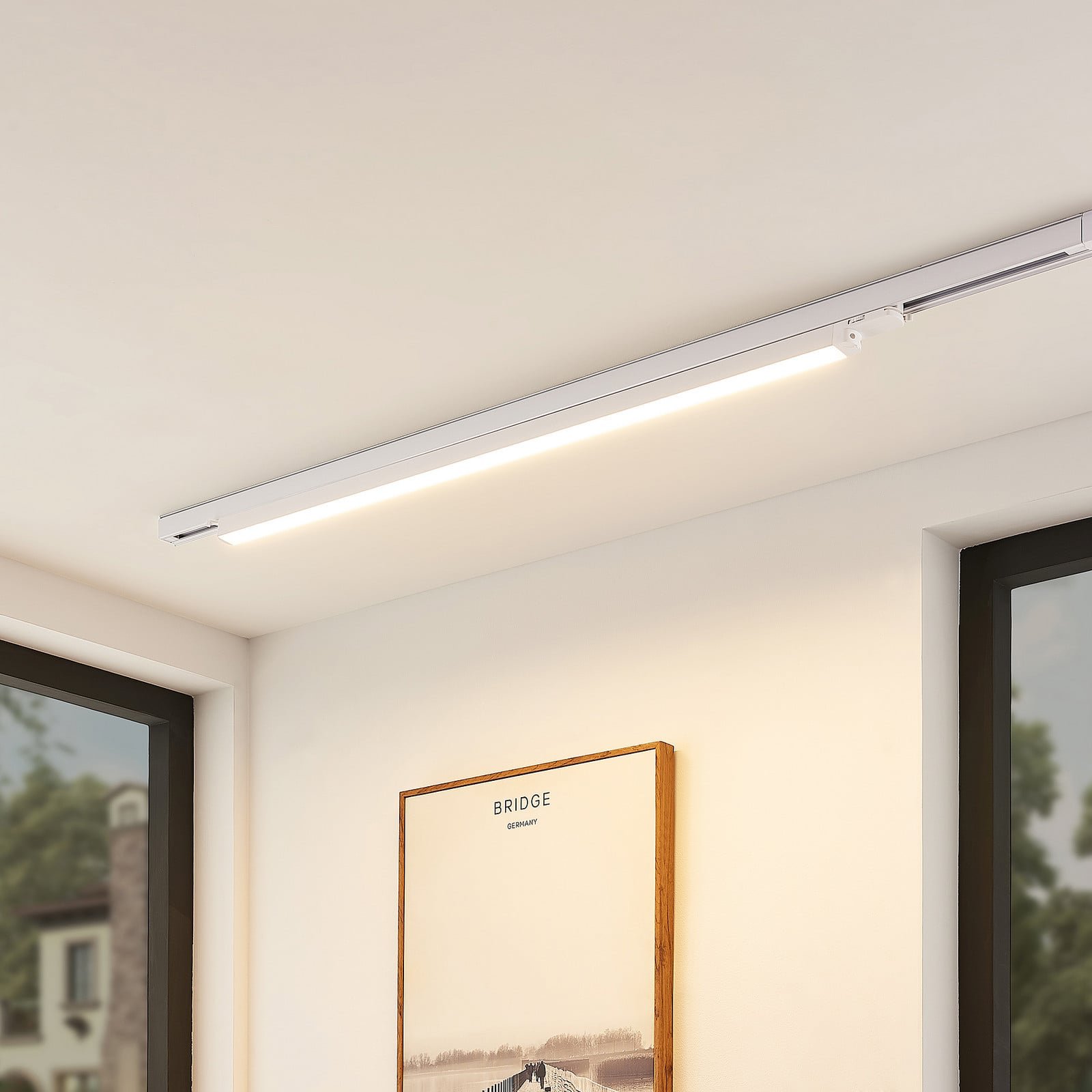 Harlow LED-kiskovalaisin valkoinen 109 cm 3 000 K