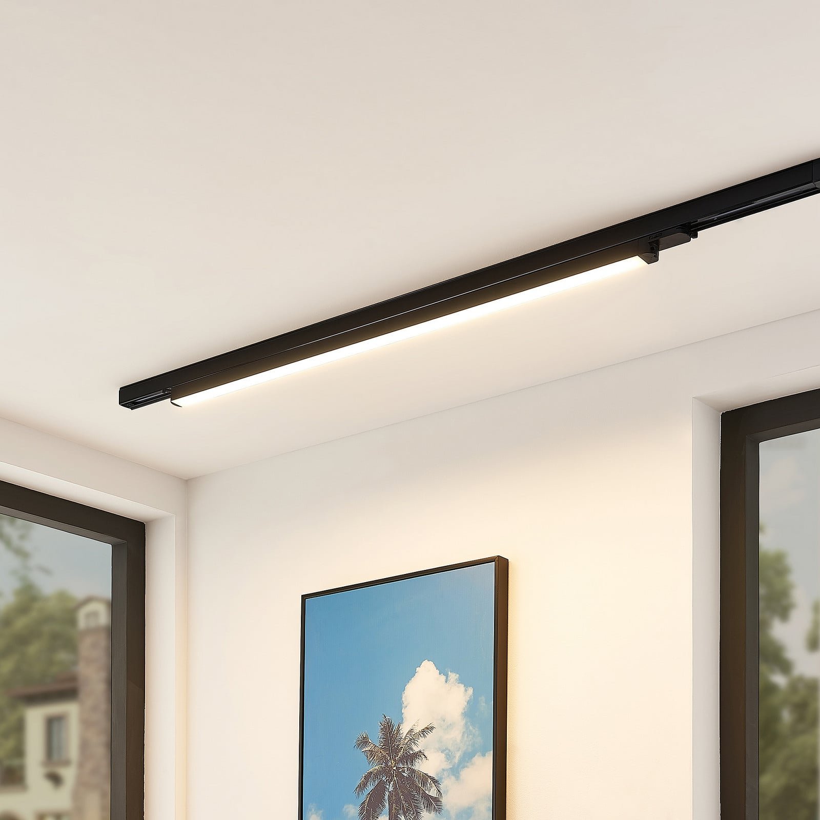 LED-kiskovalaisin Harlow musta 109 cm 3 000 K – Arcchio