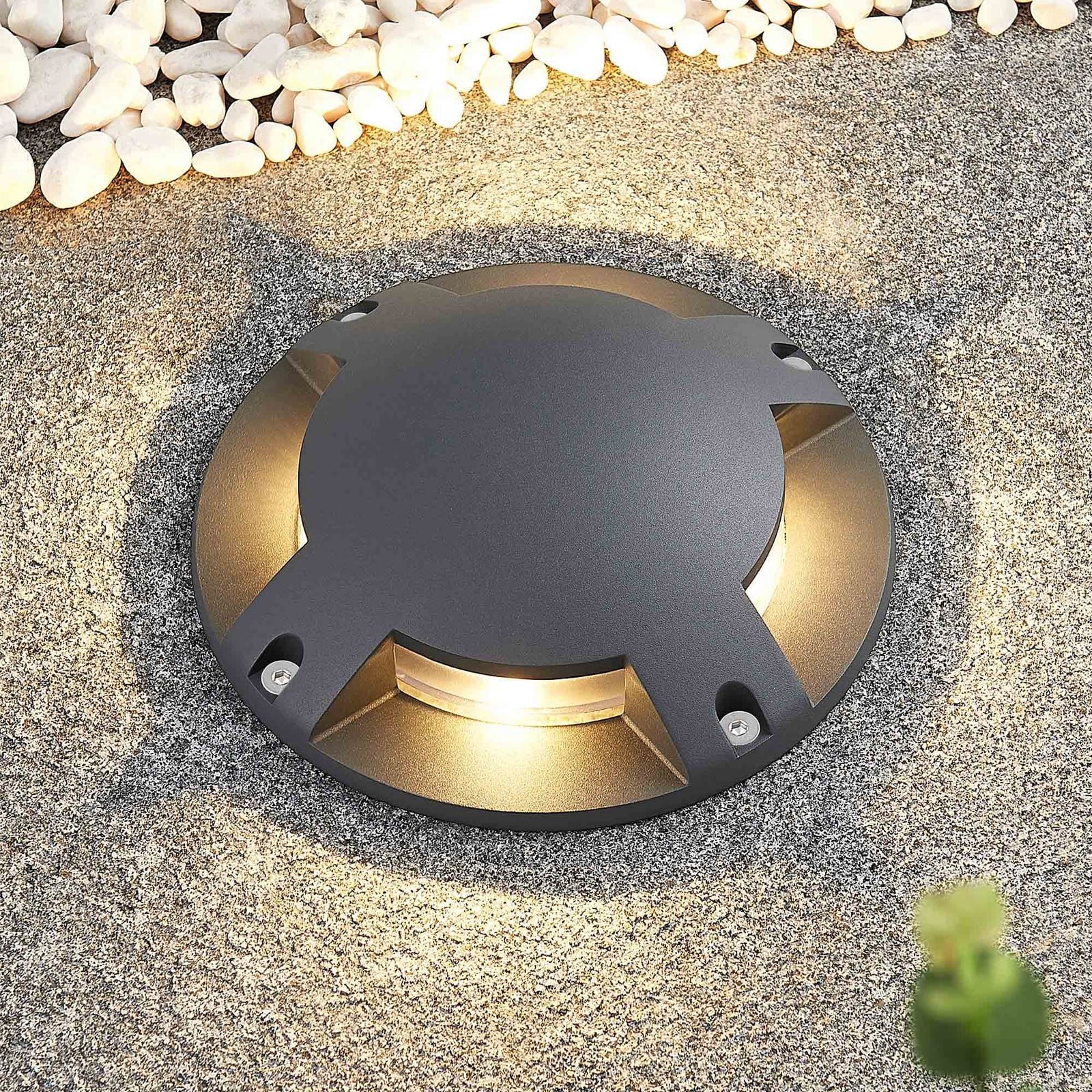 Cormac 4 LED Maahanupotettava Spotti Dark Grey
