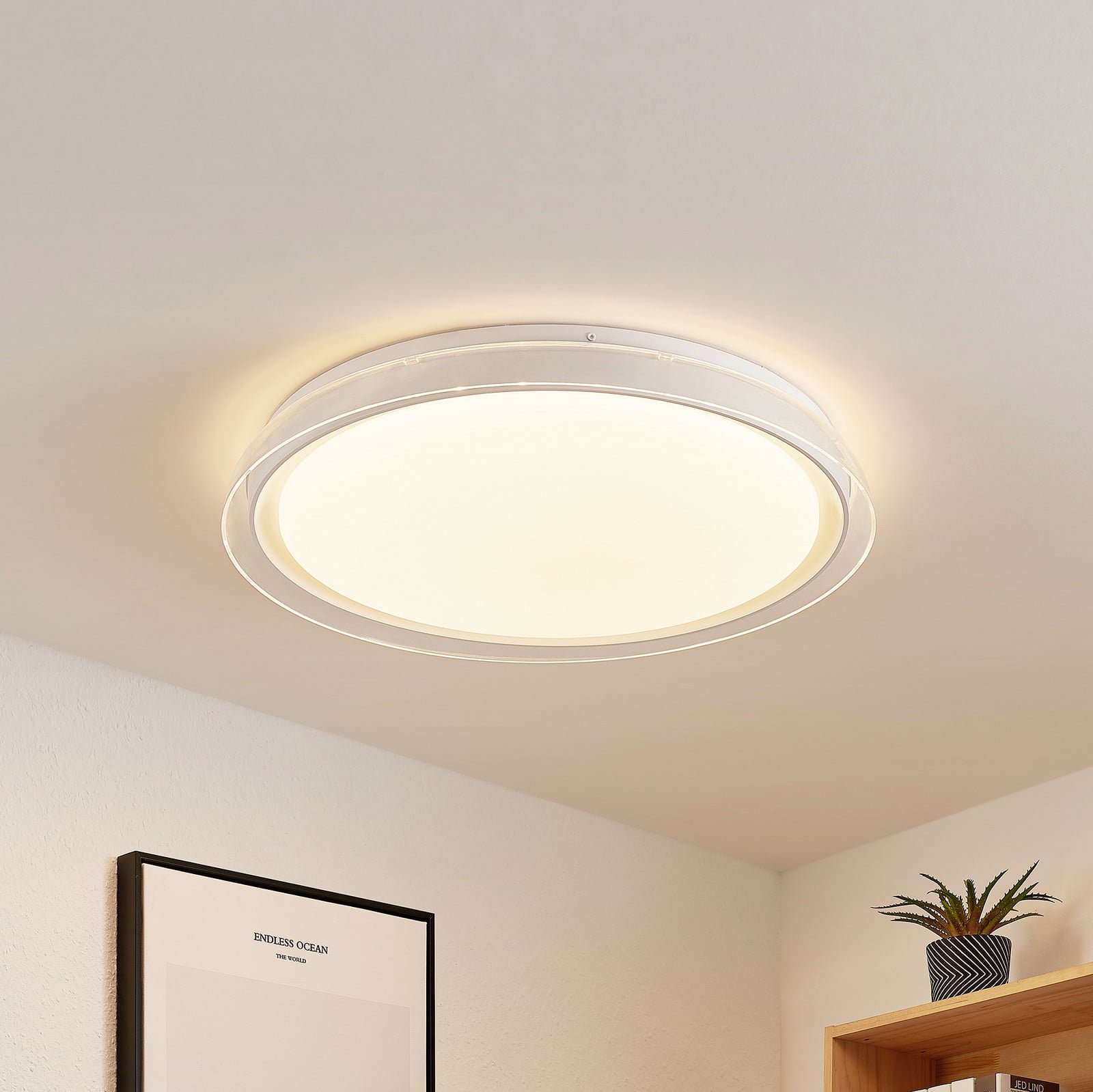 Sleya LED Kattovalaisin White