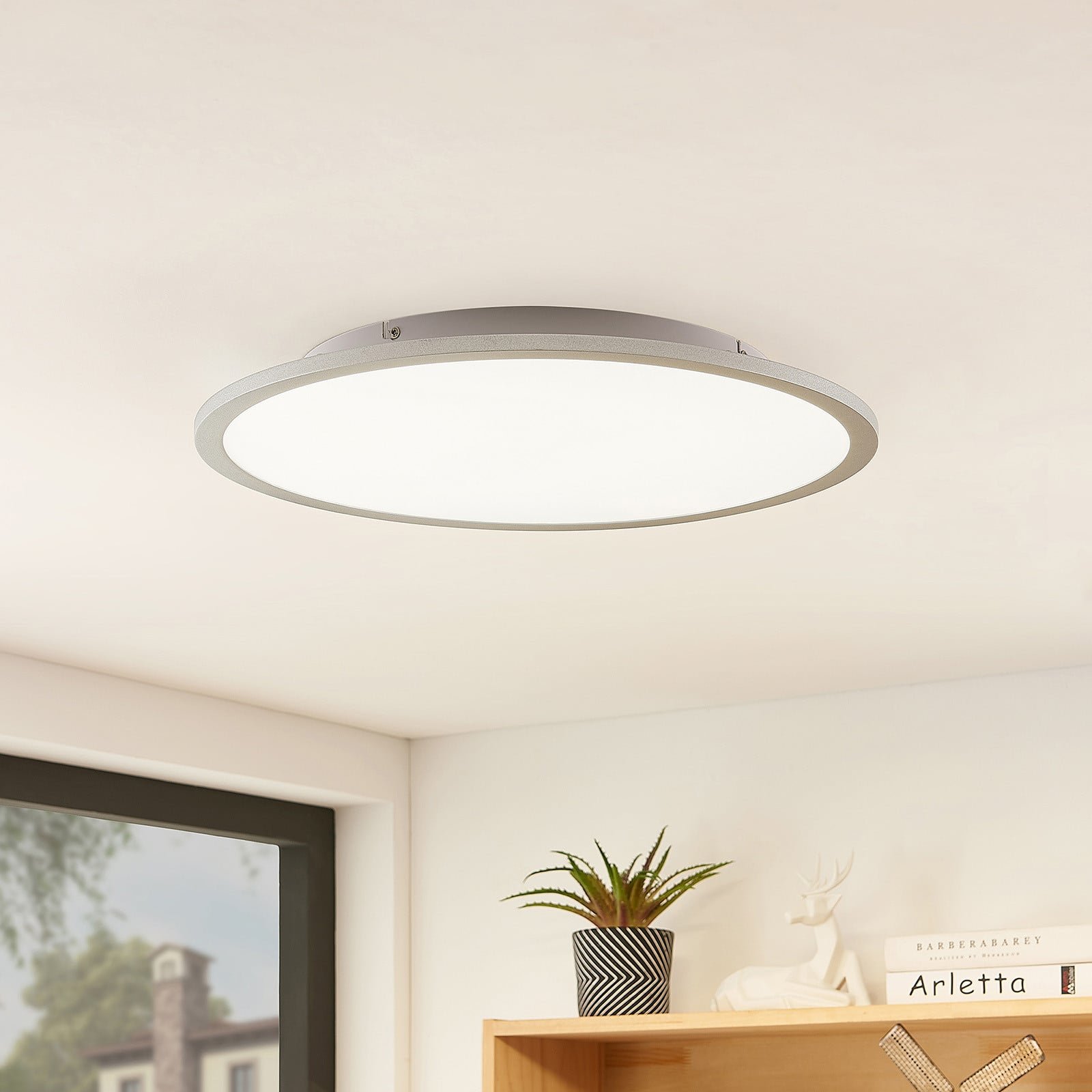 Narima LED Kattovalaisin 4.000K Ø50 White/Silver