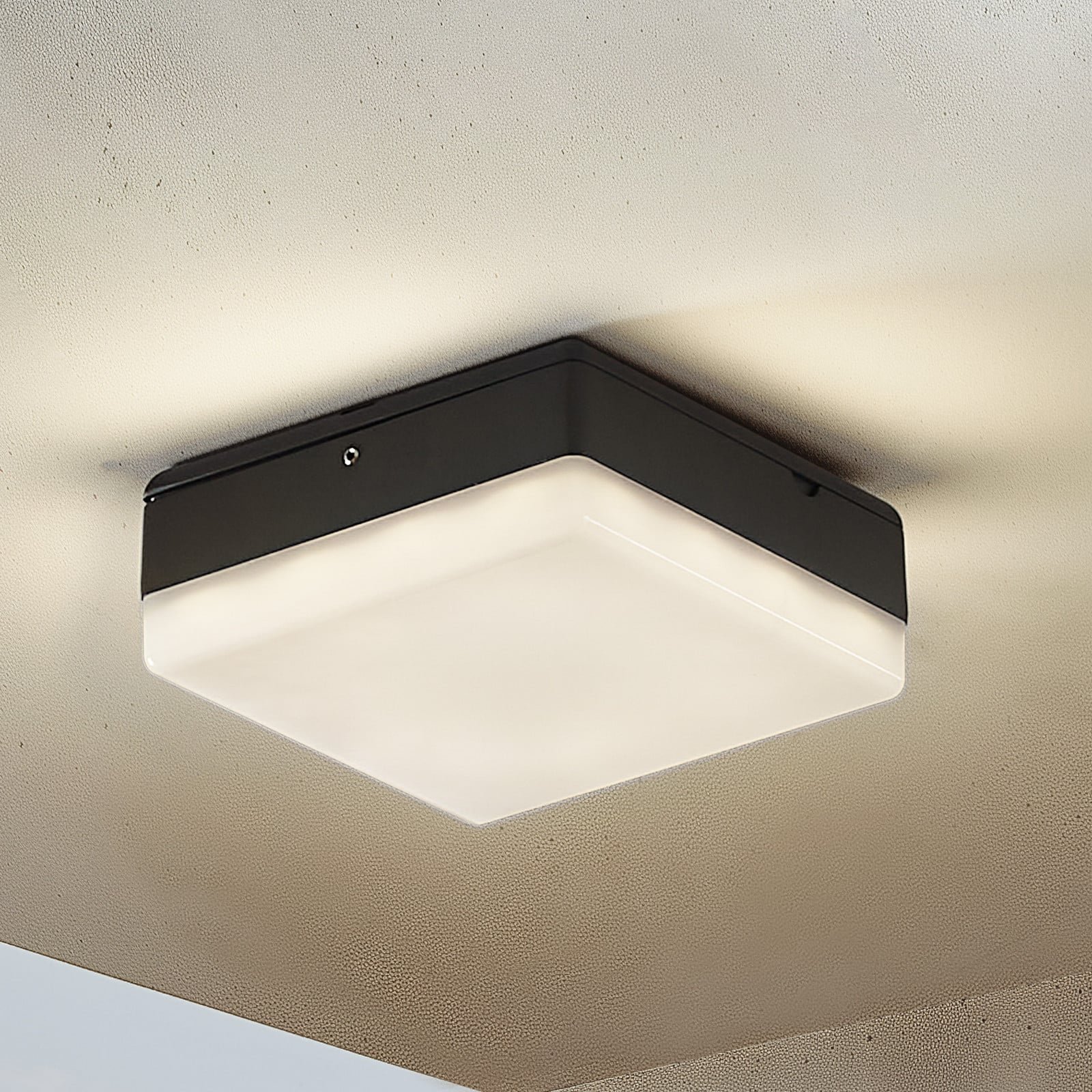 Thilo LED Ulko Kattovalaisin w/Sensor Grey