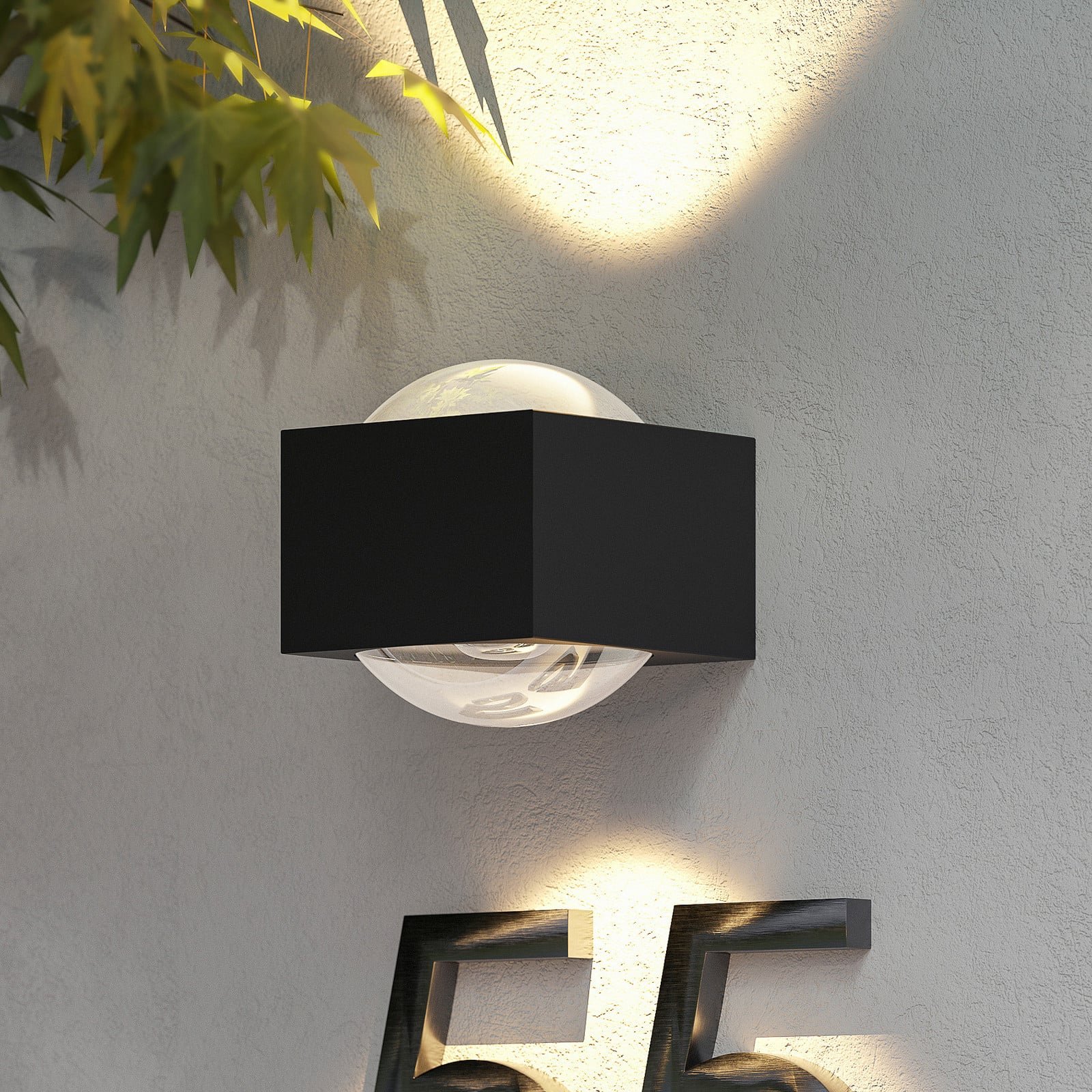 Almos LED Up/Down Ulko Seinävalaisin Dark Grey