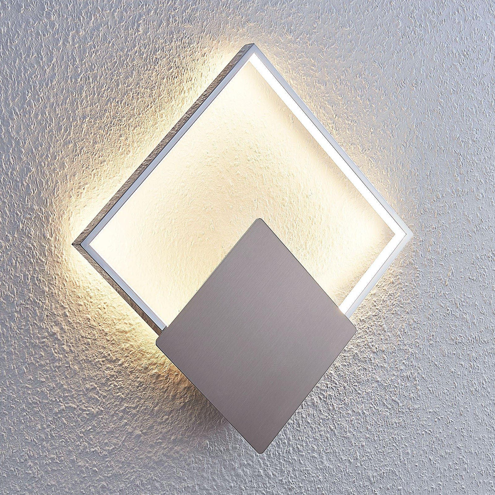 Anays Square LED Seinävalaisin White
