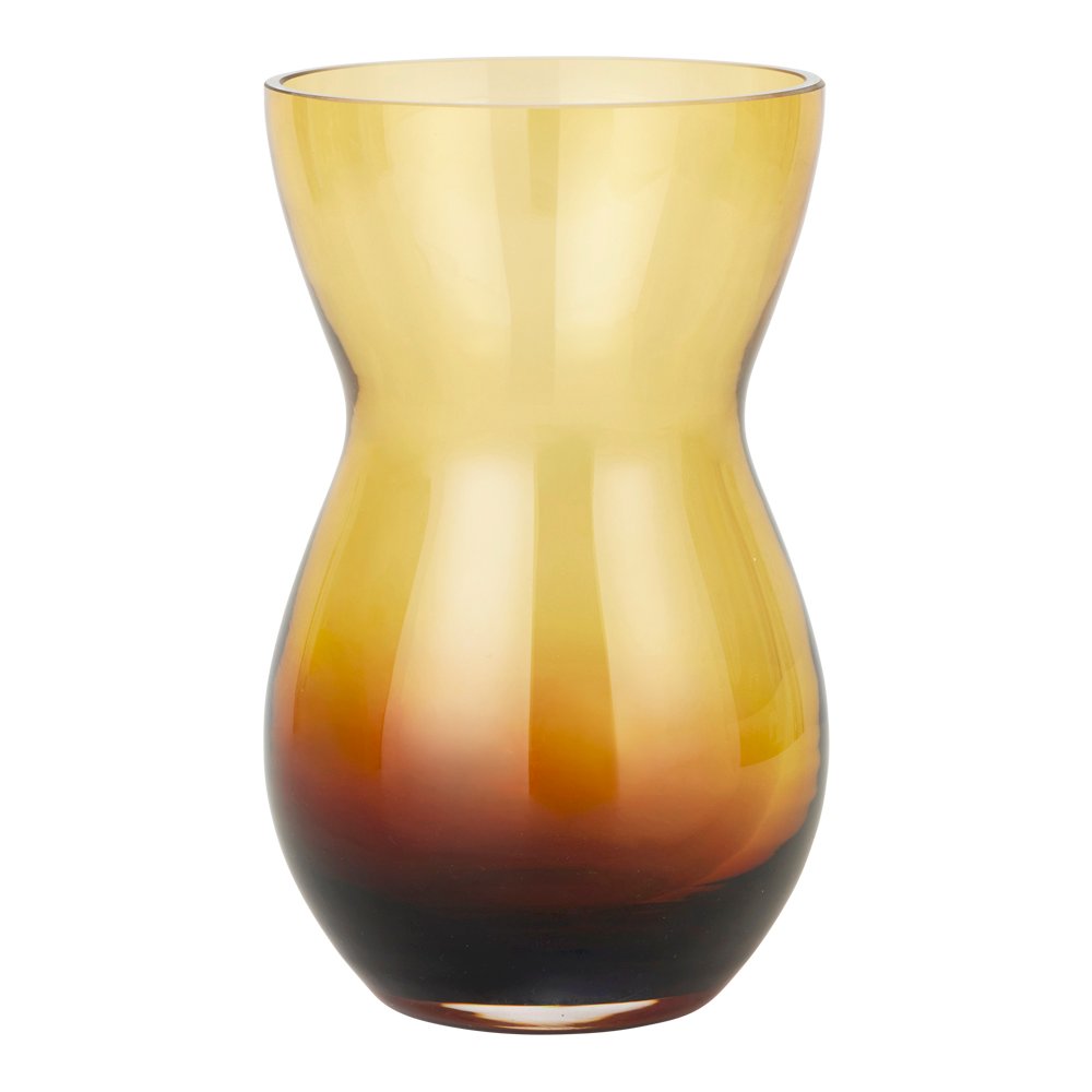 Calabas Duo Maljakko 21 cm Amber/Burgundy