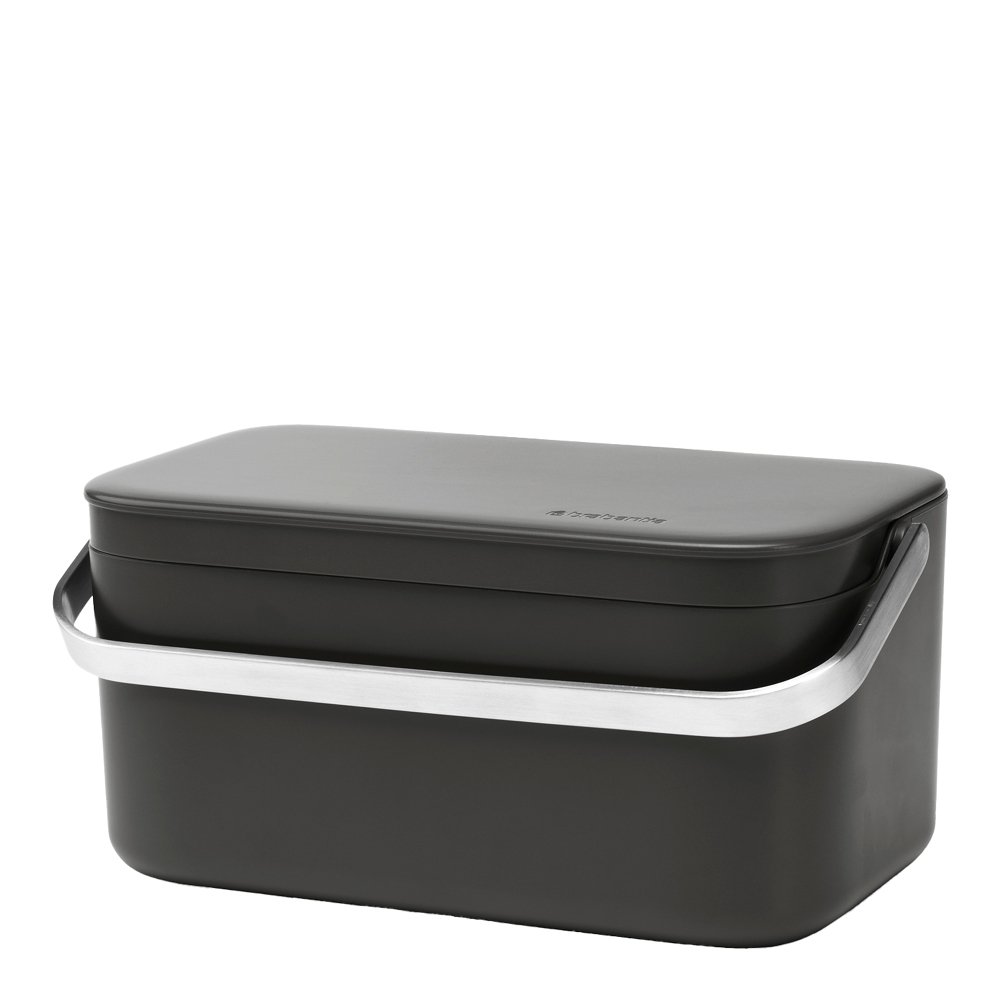 SinkSide Roska-astia 1,8 L Tummanharmaa