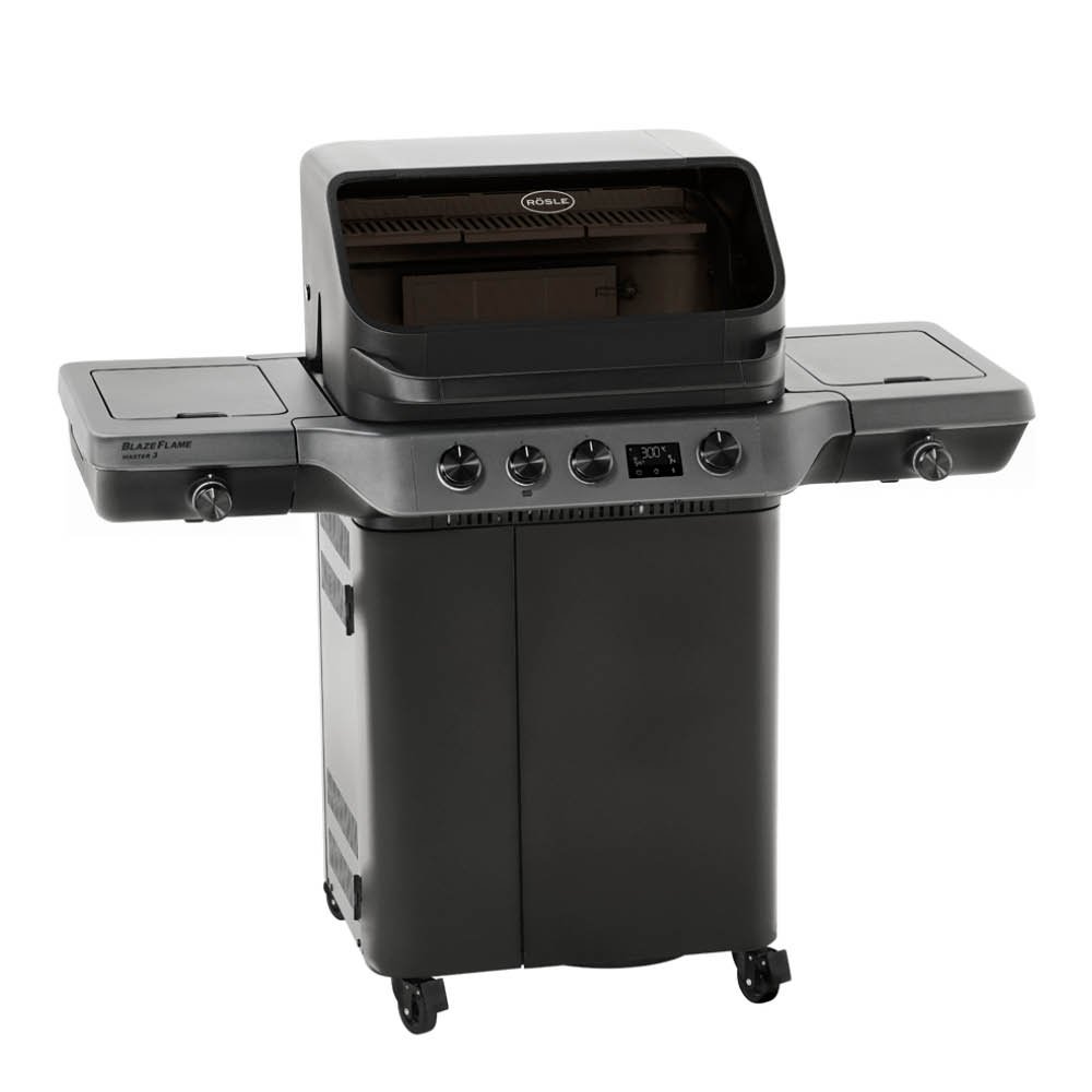 BlazeFlame Master 3 Kaasugrilli 24100W Musta