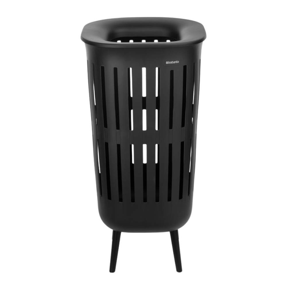 Collect-It pyykkikori jaloilla 55 L Musta