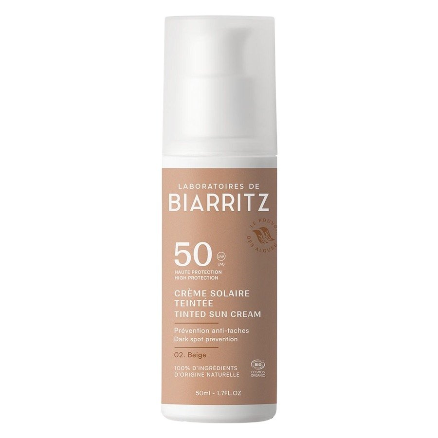 Laboratoires De Biarritz Suncare Tinted Face Sunscreen SPF50 Beig