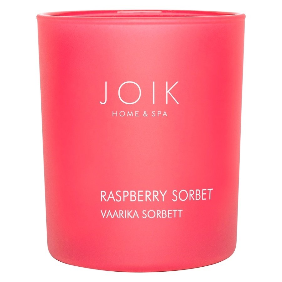 JOIK Home & Spa Tuoksukynttilä Vadelma Sorbet 150g