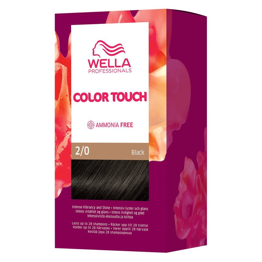 Wella Professionals Color Touch Pure Naturals 130 ml – 2/0 Black