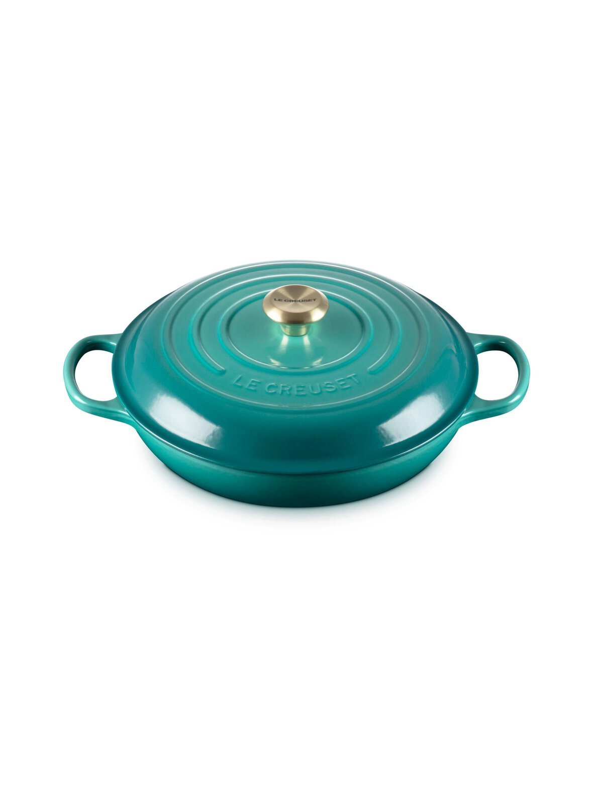 Bleu riviera cast iron shallow casserole -matala valurautapata 30 cm