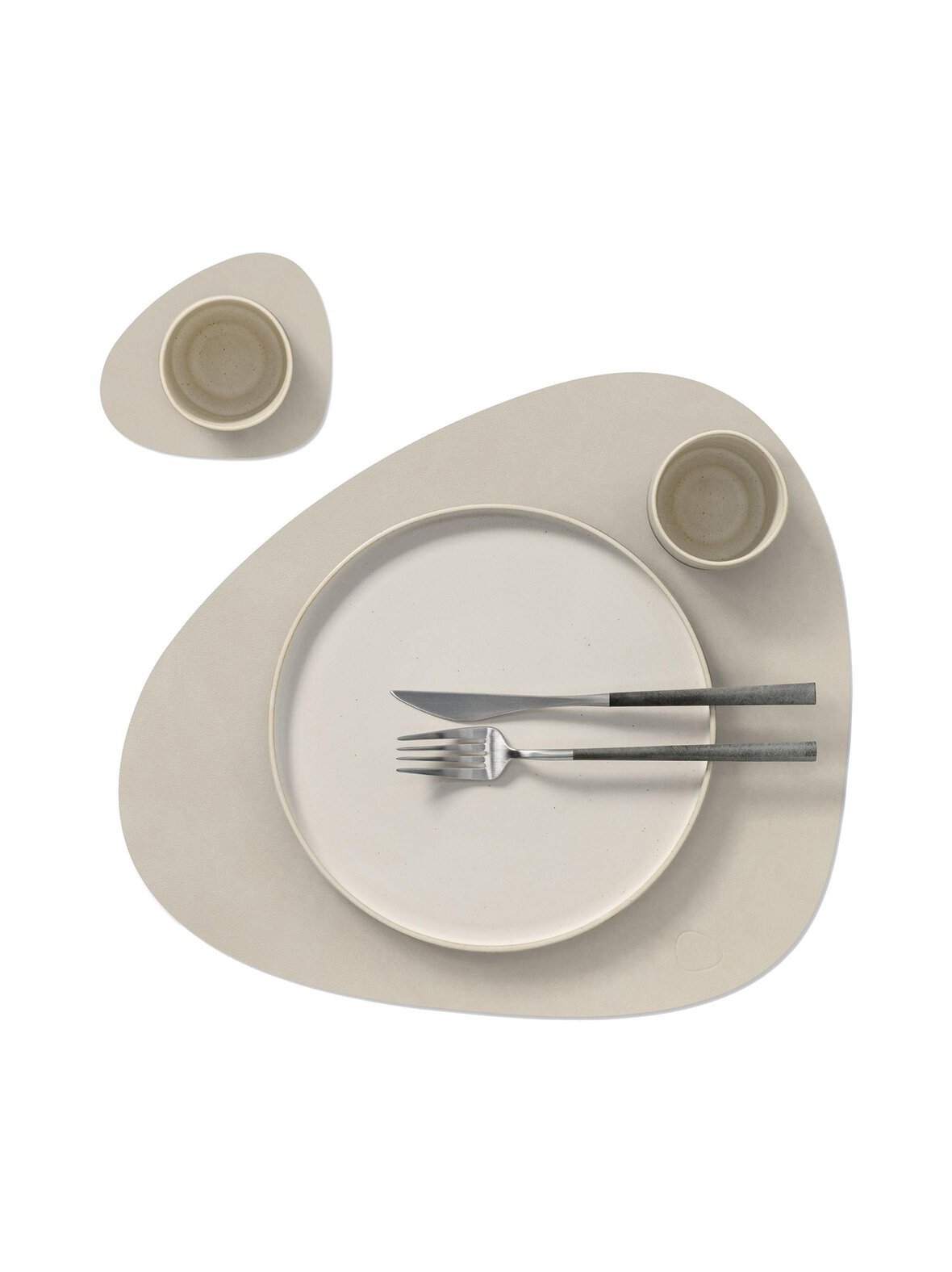Nupo- pöytätabletit ja lasinaluset 4+4 kpl