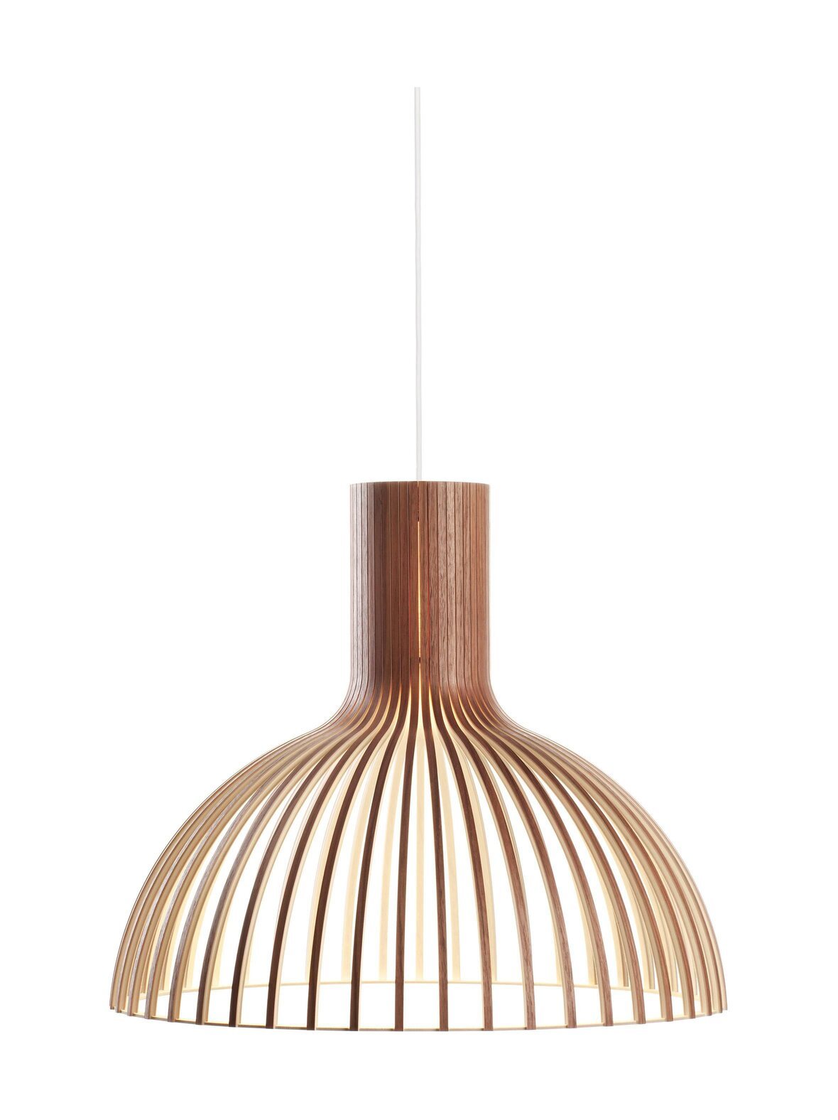 Victo 4250 pendant walnut -kattovalaisin