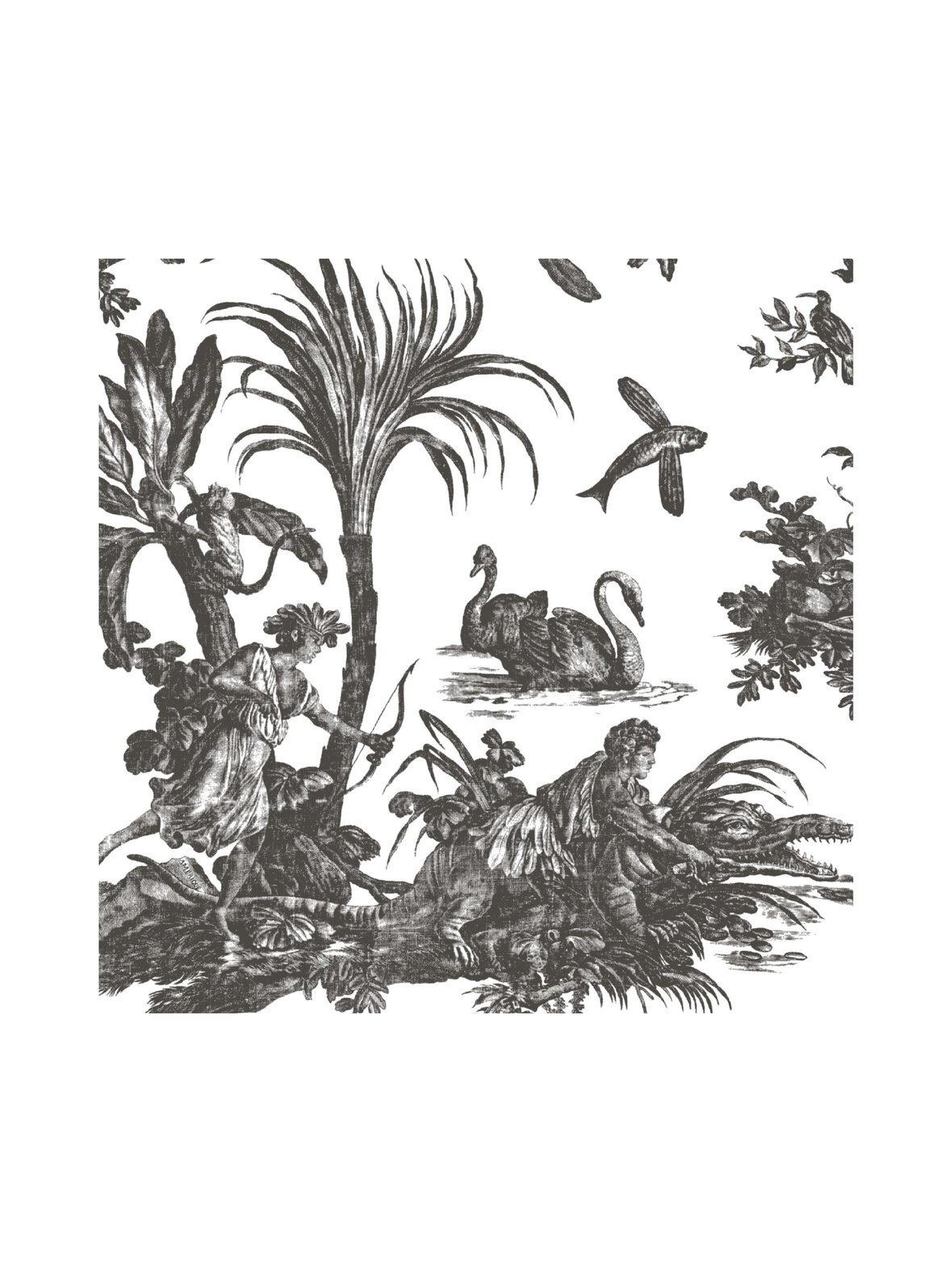 Toile de jouy -paperiservetit 20 kpl