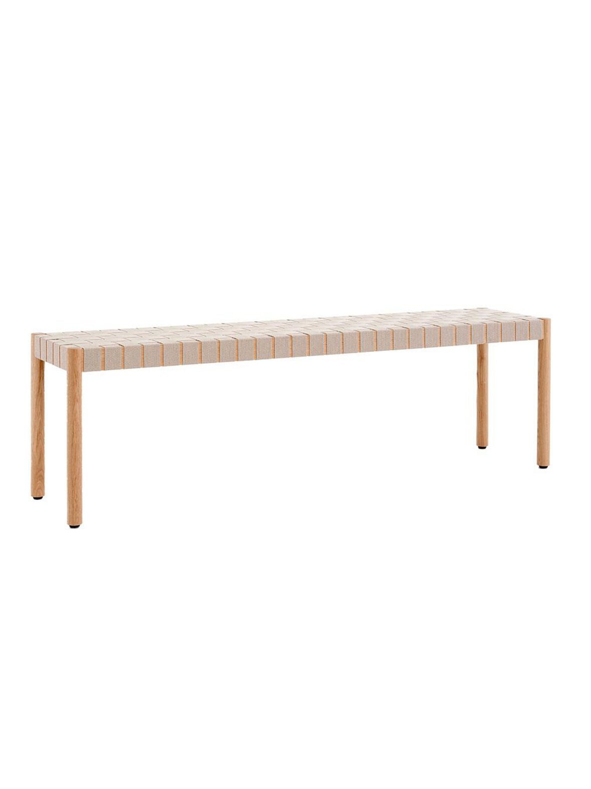 Betty tk5 -penkki tammi / luonnonvärinen punos l 157 cm