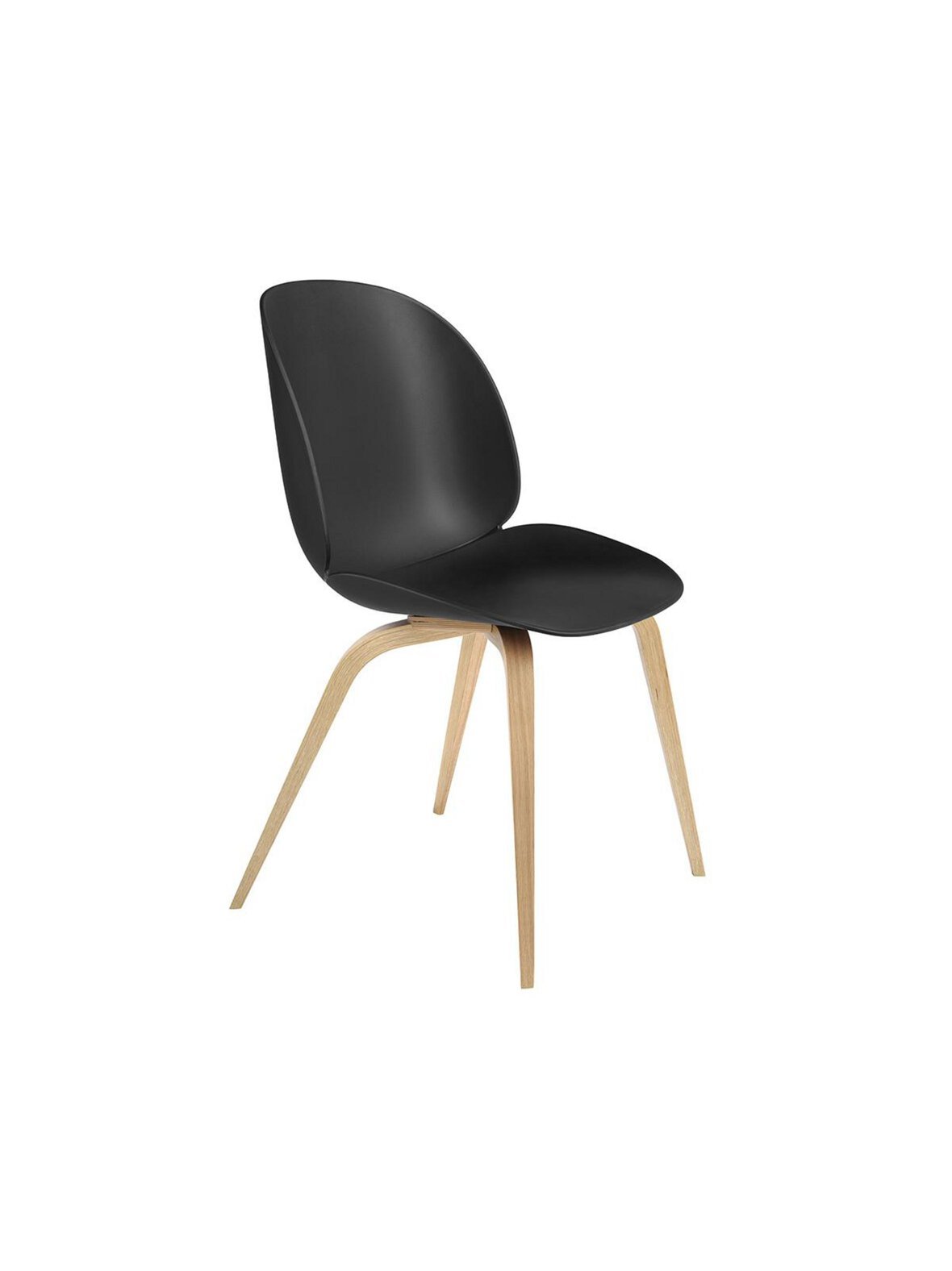 Beetle-tuoli black/tammi