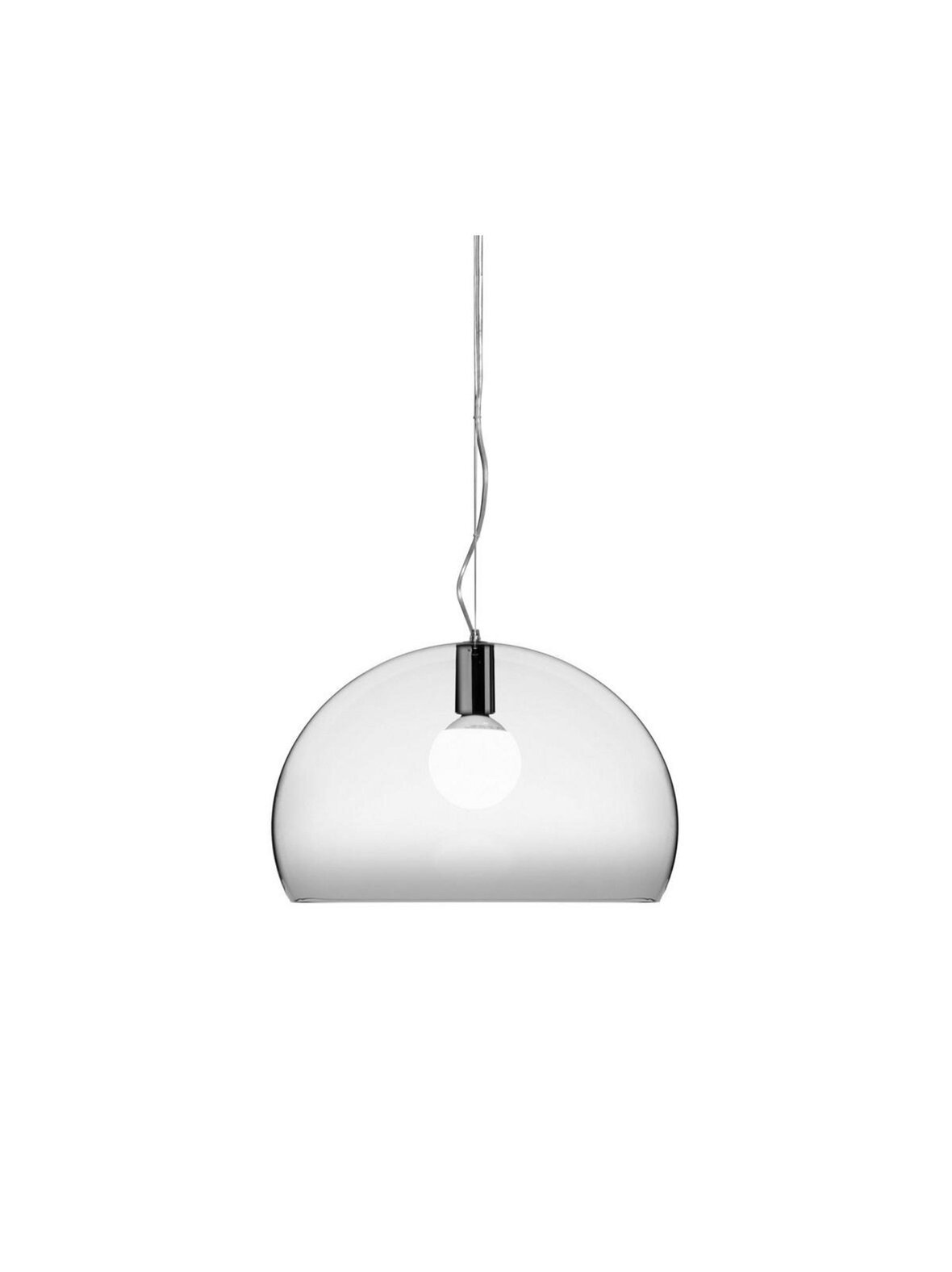 Fl/y-riippuvalaisin kirkas ø 52 cm