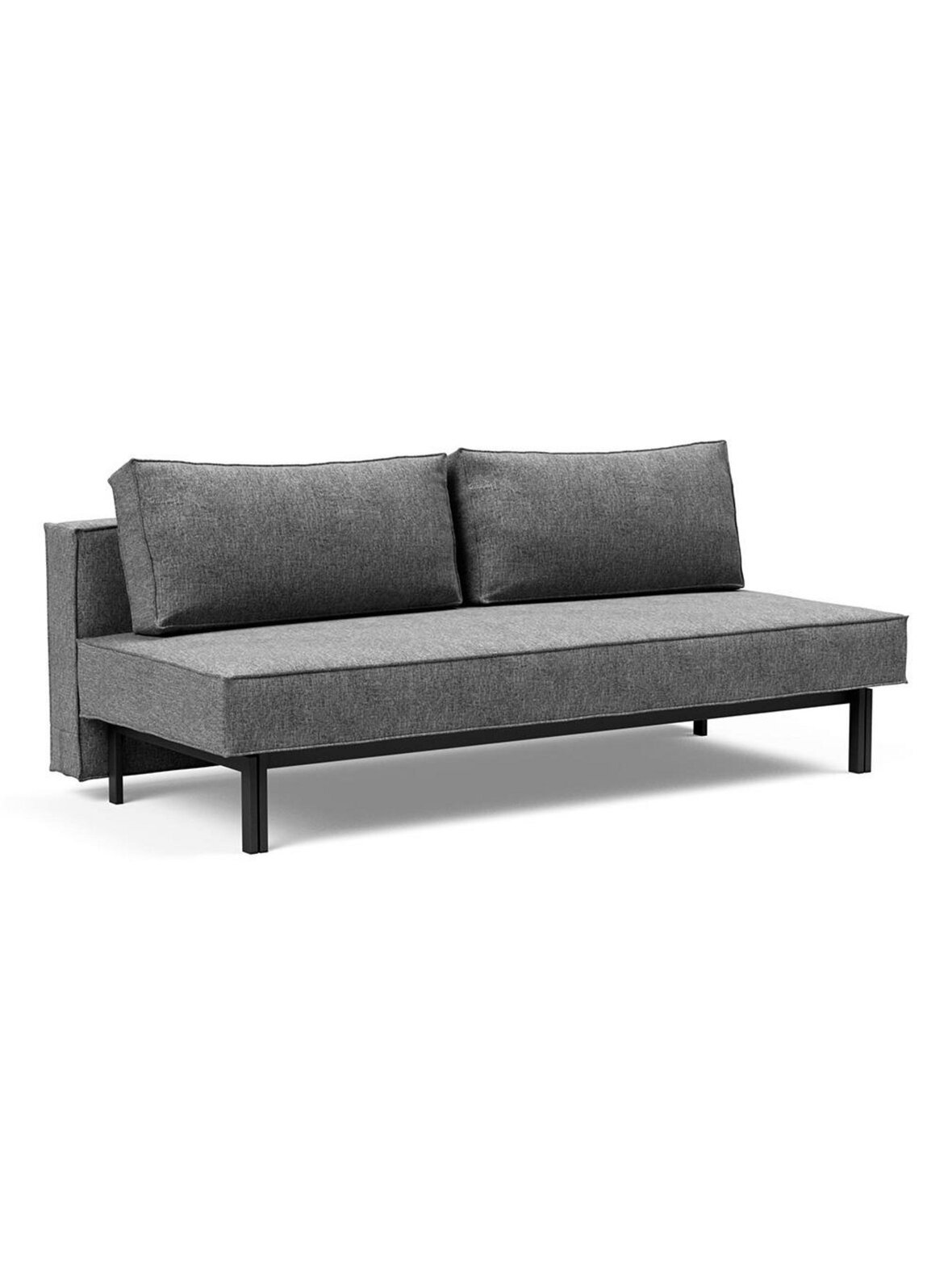 Sly-vuodesohva twist-kangas charcoal 563 / musta l 200 cm