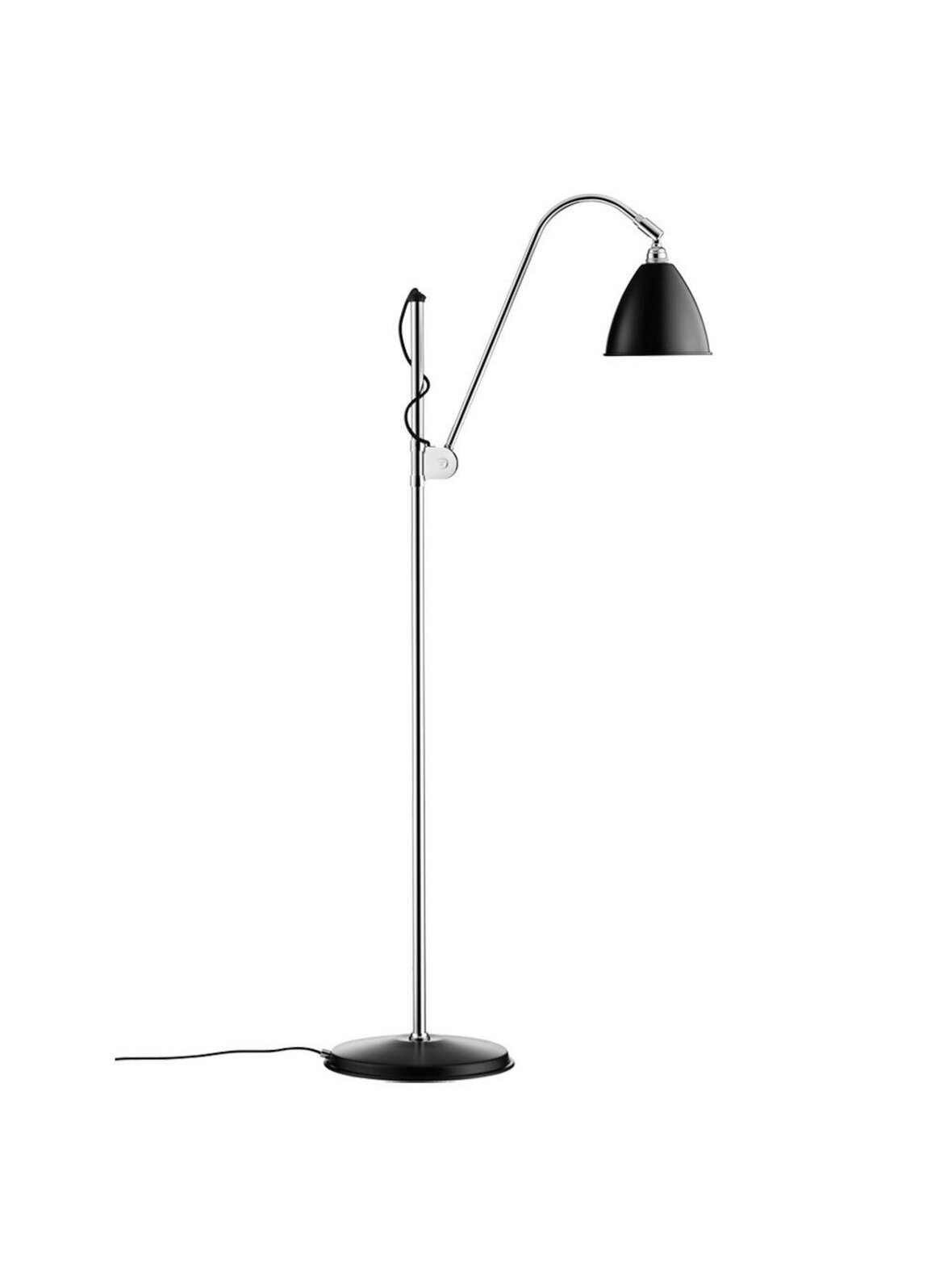 Bestlite bl3 -lattiavalaisin s kromi/mattamusta