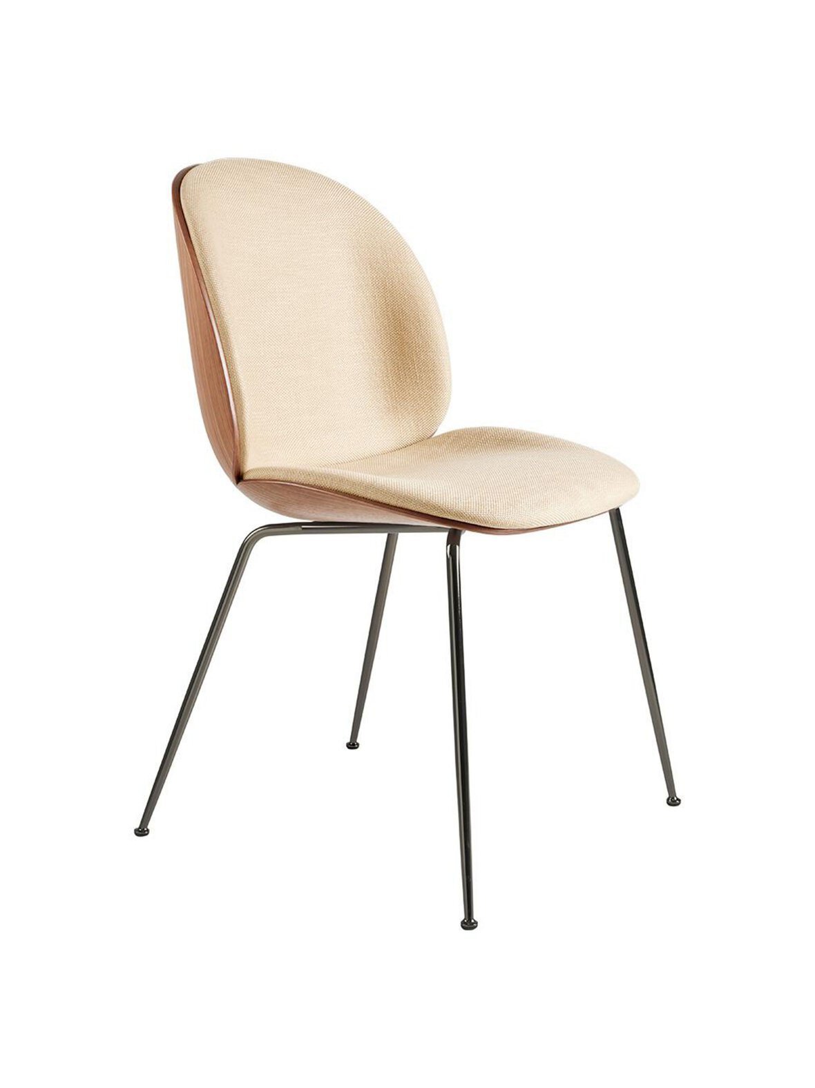 Beetle-tuoli pähkinäviilu/beige