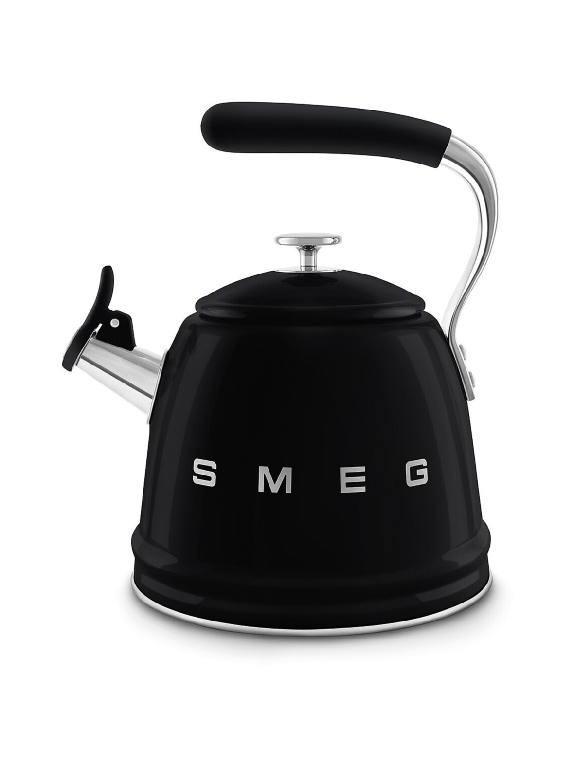 Smeg viheltävä vesipannu wkf01bl, musta