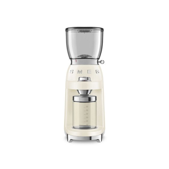 Smeg 50's Retro Style CGF01CREU sähkökäyttöinen kahvimylly - kerma