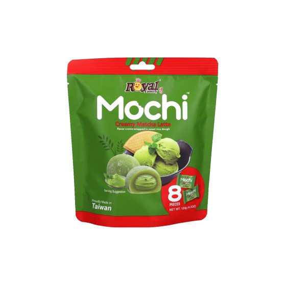 Mochi Royal Family Creamy Matcha Latte, 8 kpl. (120 g)