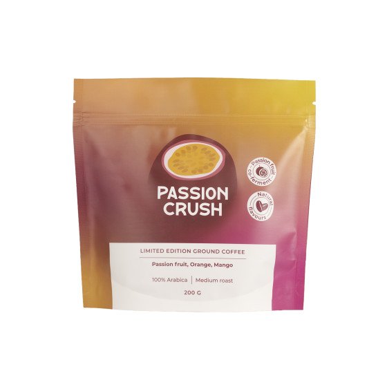 Jauhettu kahvi Passion Crush (fermentoitu passiohedelmän kanssa), Limited Edition, 200 g