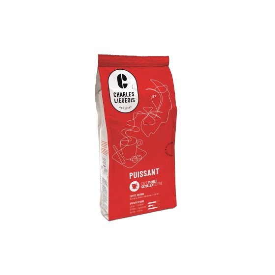 Jauhettu kahvi Charles Liégeois Puissant, 250 g
