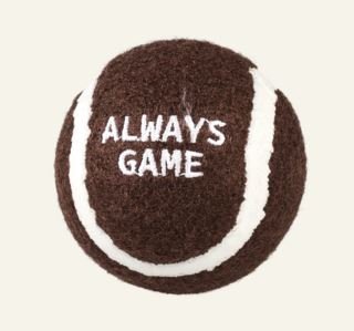 Play with me tennispallo ruskea