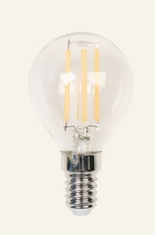 Crown E14 3W DIM lamppu läpikuultava