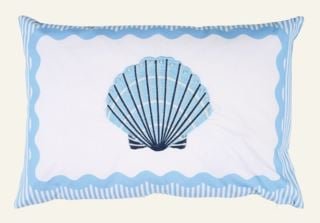 Blue shell koristetyynynpäällinen moniväri/sininen