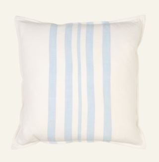 Smillan midi stripe koristetyyny taivaansininen