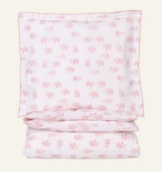Dumbo pussilakanasetti roosa