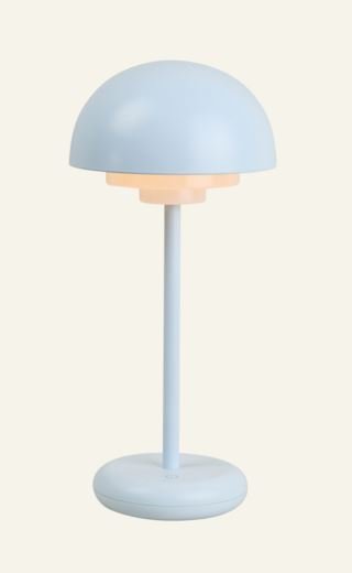 Solara LED-pöytälamppu vaaleansininen