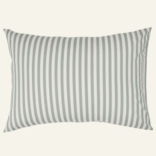 Classic stripe tyynyliina puuvillaa vihreä