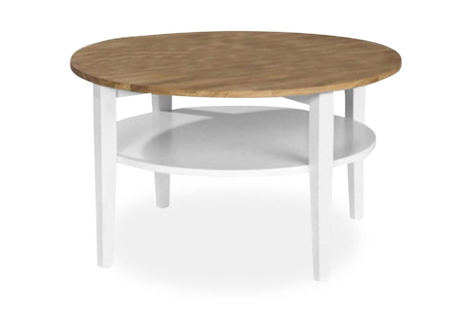 Sohvapöytä Tranås 80 cm Pyöreä Tammi Tammi