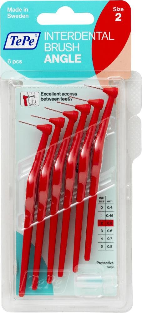 Tepe Hammasväliharja 0,5 mm Angle 6 kpl