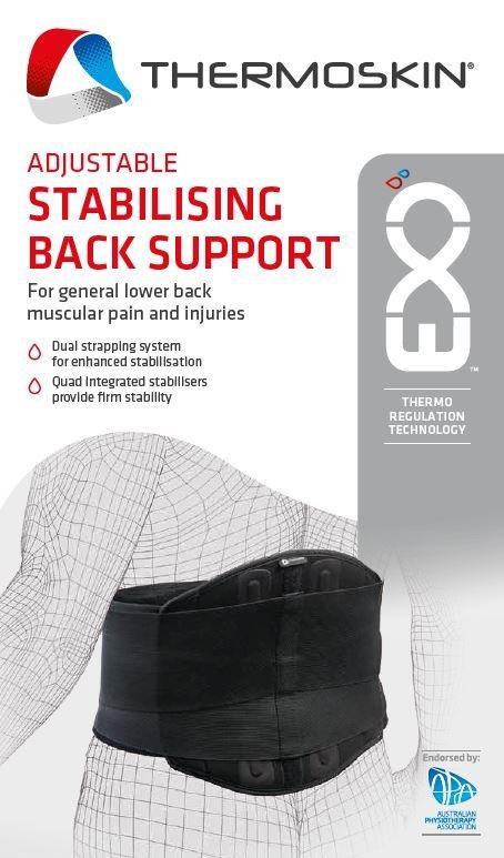 Thermoskin Exo Adj Back Stb 80113 One Size 1 kpl