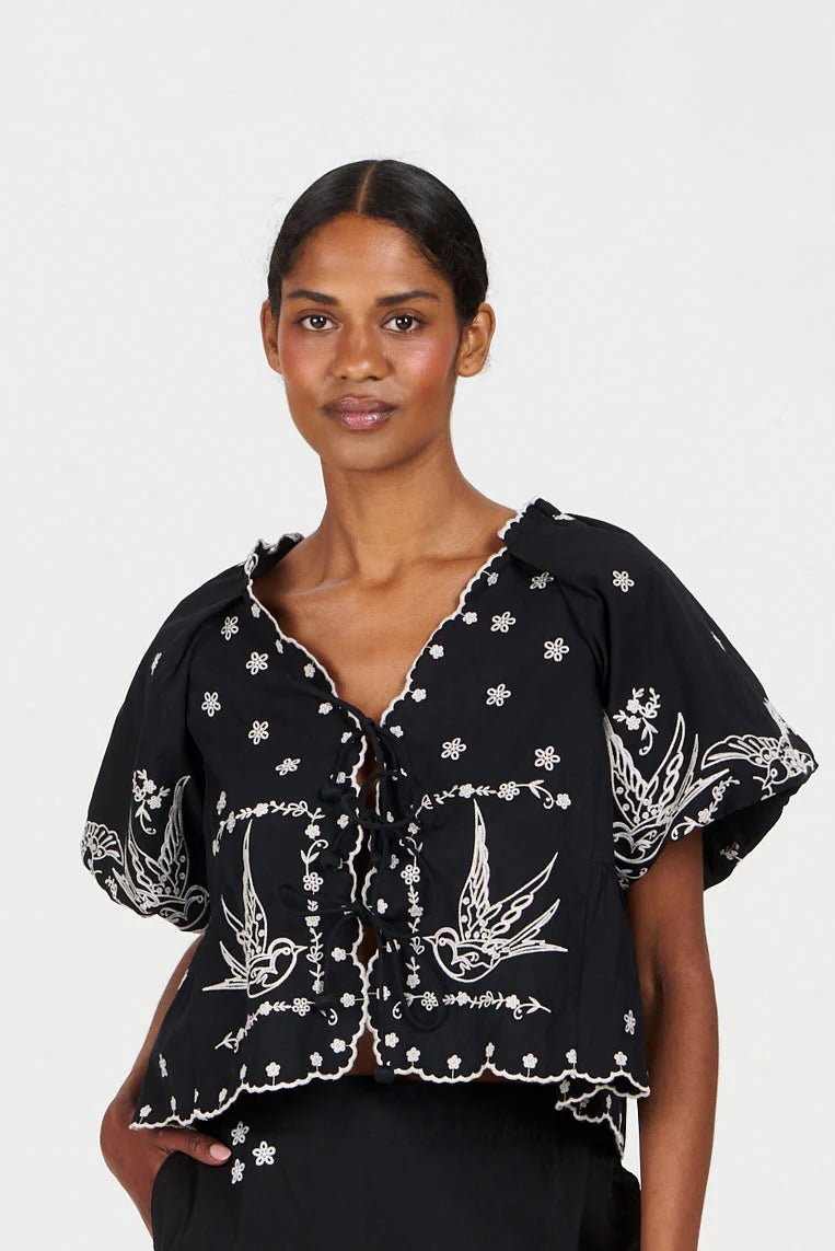 Beatrix Top Black
