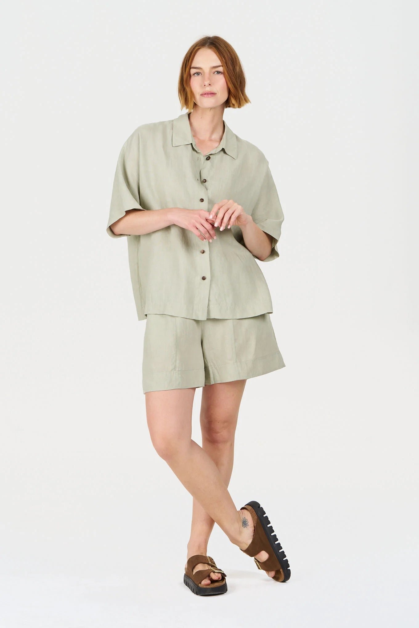 Kygo Shortsit Sage Green