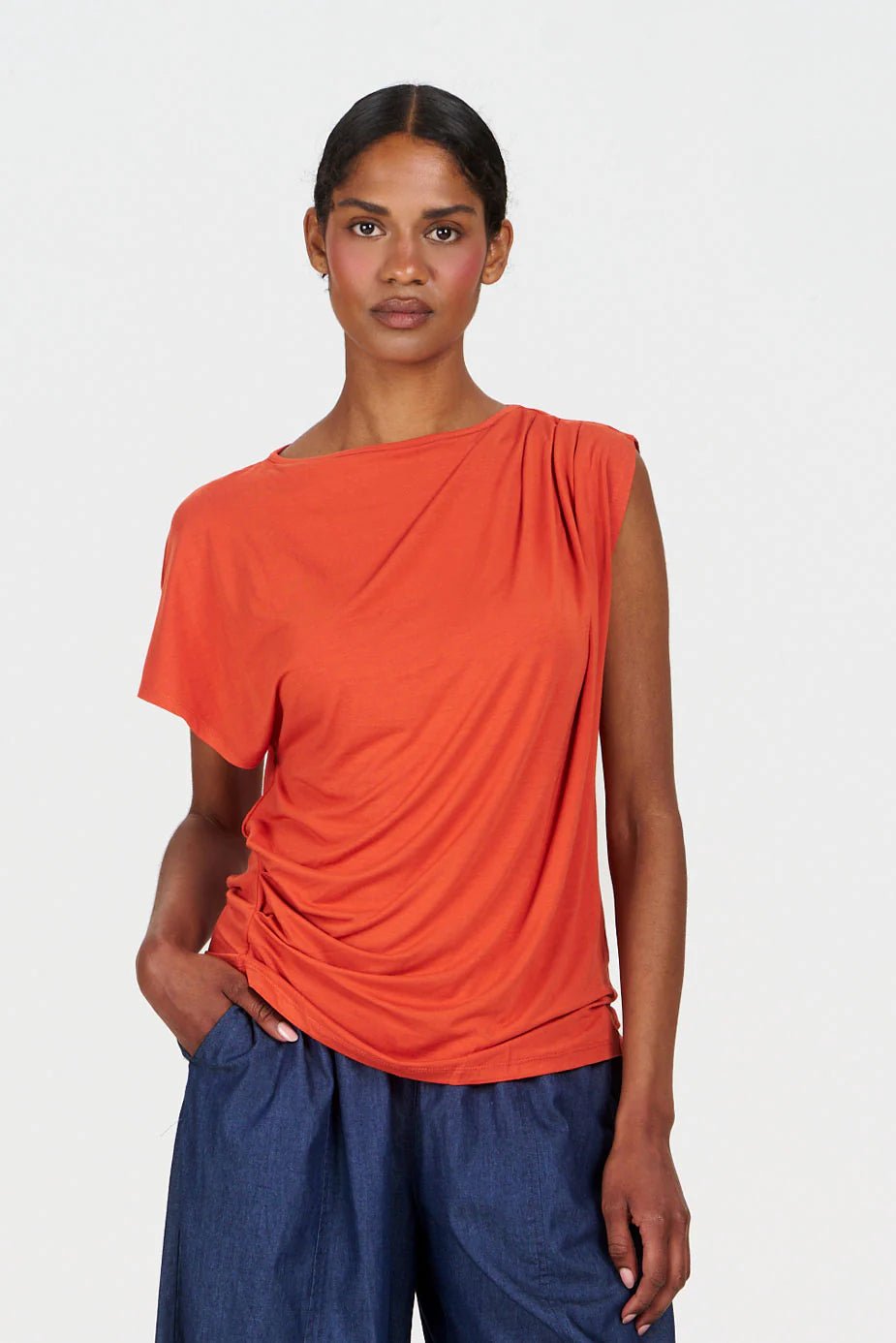 Cate Top Orange