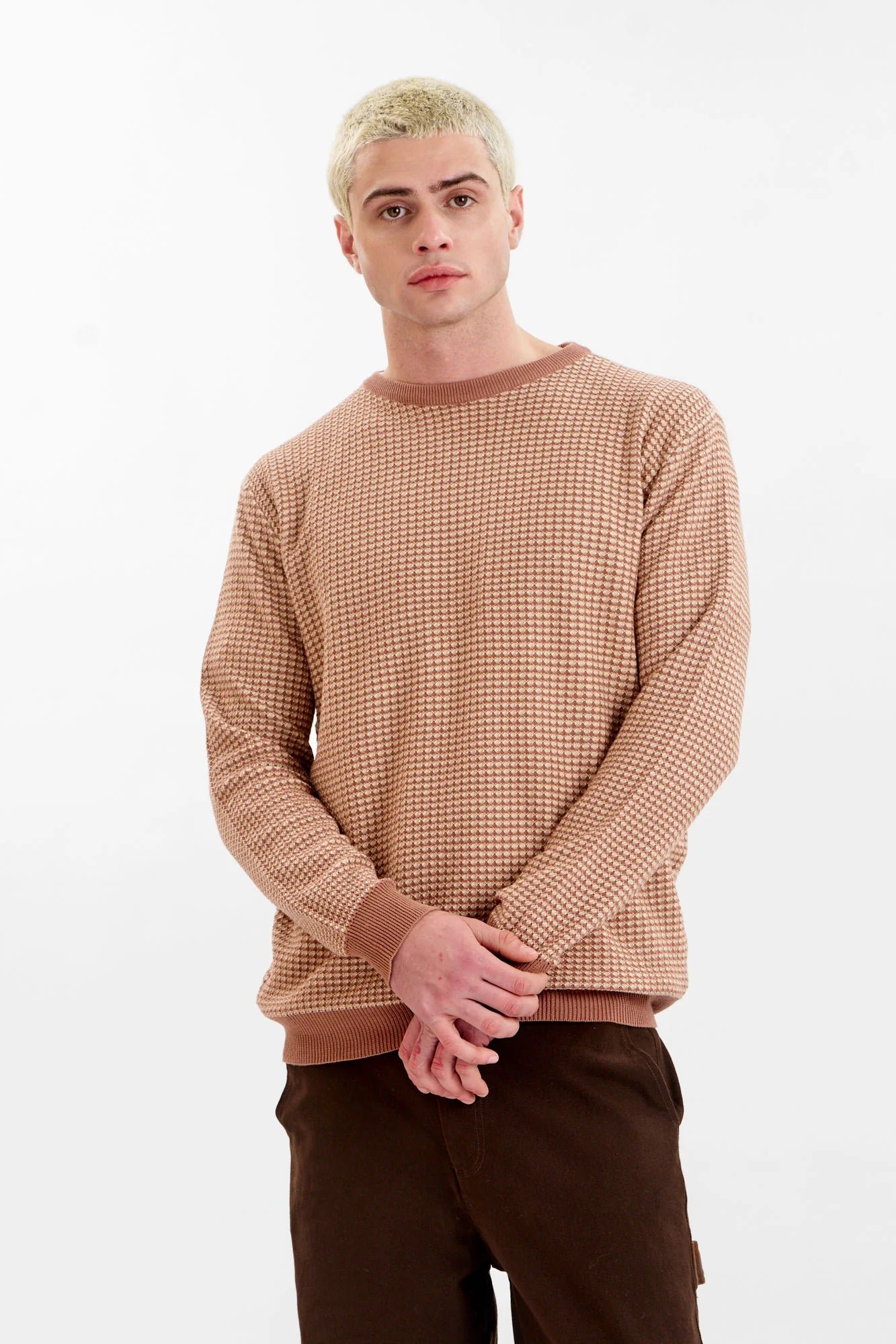 Hasan Neule Coffee Brown