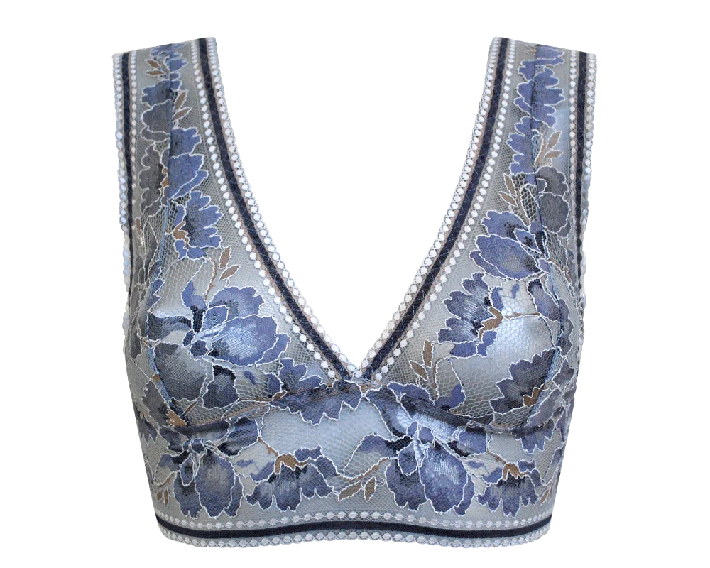 Blue Amber Bralette